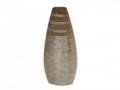Design Vase Becky 5, braun/gold