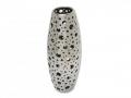 Design Vase Carrie 3, chrom/silber