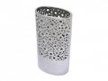 Design Vase Carrie 5, chrom/silber