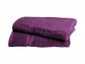 Duschtuch 70x140 cm, violett im 2er Pack