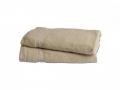 Handtuch 50x90 cm, beige im 2er Pack