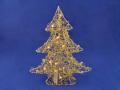 Weihnachtsbeleuchtung Tannenbaum M, gold