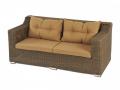 Zweiersofa inkl. Polster Laguna aus Polyrattan