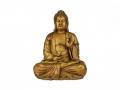 sitzender Buddha Abmessung ca. 36x32x49 cm, gold