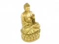 sitzender Buddha Abmessung ca. 38x33x64 cm, gold